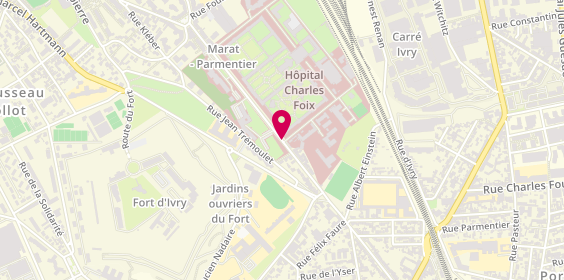 Plan de VERGIER Valentin, 7 Avenue de la Republique, 94206 Ivry-sur-Seine