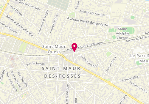 Plan de BOUMENDIL Gérard, 14 Rue de la Louvière, 94100 Saint-Maur-des-Fossés