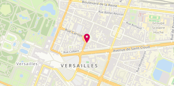 Plan de LEVEILLE Jérôme, 6 Place Hoche, 78000 Versailles