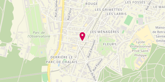 Plan de ILLY LAMACQUE Agnès, 4 Rue Fleury Panckouke, 92190 Meudon