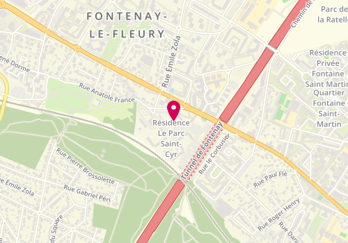 Plan de DURUPT Edouard, 11 Rue Mozart, 78330 Fontenay-le-Fleury