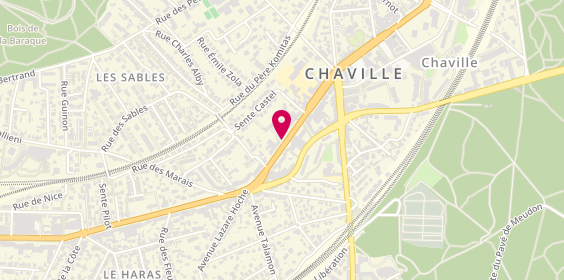 Plan de ABERGEL Maxime, 1846 Avenue Roger Salengro, 92370 Chaville