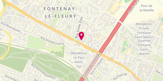 Plan de ASSAF Raymond, 14 Square Beethoven, 78330 Fontenay-le-Fleury