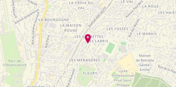 Plan de ROUXEL Delphine, 13 Rue des Grimettes, 92190 Meudon
