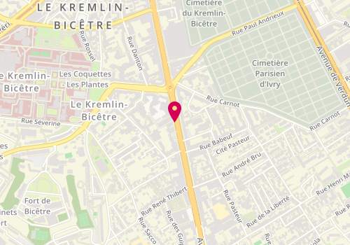 Plan de LEVY Philippe, 122 Avenue de Fontainebleau, 94270 Le Kremlin-Bicêtre