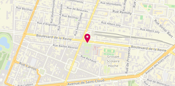 Plan de HERVÉ Lucille, 78 Boulevard de la Reine, 78000 Versailles