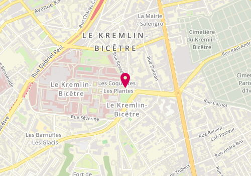 Plan de LAGADIC Constance, 78 Avenue du General Leclerc, 94275 Le Kremlin-Bicêtre