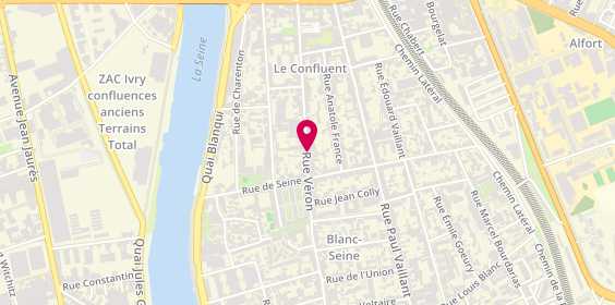 Plan de BOULESTEIX Stéphane, 93 Rue Véron, 94140 Alfortville