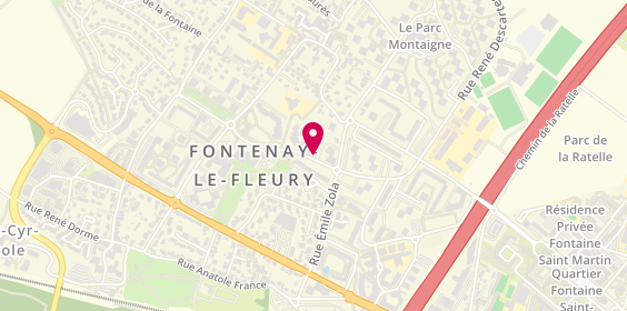 Plan de BATTISTA BAUJARD Patricia, 2 Avenue Jean Lurçat, 78330 Fontenay-le-Fleury