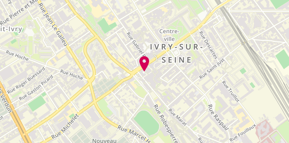 Plan de SEROR ROZENTAL Pascale, 31 Promenée Marat, 94200 Ivry-sur-Seine