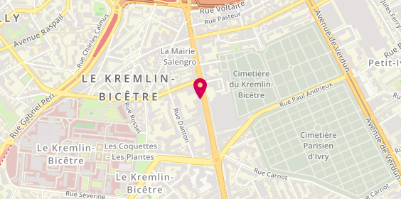 Plan de AMORIM Ana Margarida, 60 Avenue de Fontainebleau, 94270 Le Kremlin-Bicêtre