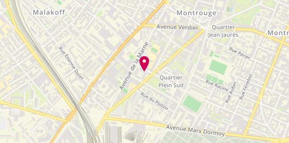 Plan de SAFA Jérôme, 118 Avenue Jean Jaurès, 92120 Montrouge