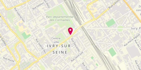 Plan de BARKATOU Inès, 64 Avenue Georges Gosnat, 94200 Ivry-sur-Seine