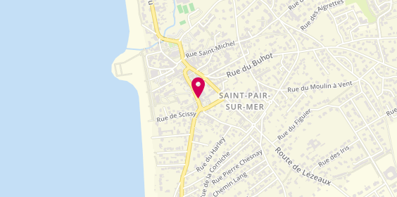 Plan de LEFEBVRE PIEL Stéphanie, 161 Rue Sainte Anne, 50380 Saint-Pair-sur-Mer