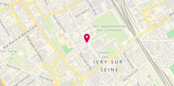 Plan de NGUYEN Thuy, 132 Avenue Danielle Casanova, 94200 Ivry-sur-Seine