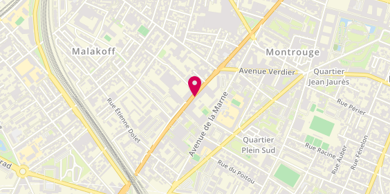 Plan de KOROBELNIK Robert, 159 Avenue Pierre Brossolette, 92120 Montrouge