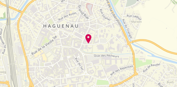 Plan de JOERGER Laurence, 5 C Rue des Dominicains, 67500 Haguenau