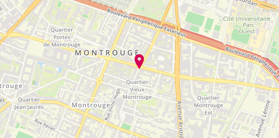 Plan de CHOUKROUN Marc Gérald, 51 Avenue Henri Ginoux, 92120 Montrouge