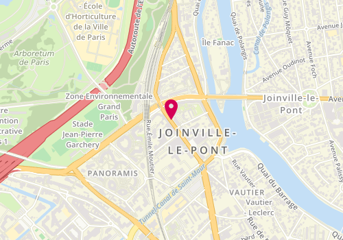 Plan de HAGEGE Martine, 7 Rue de Paris, 94340 Joinville-le-Pont