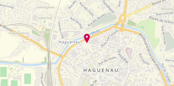 Plan de LOING Adeline, 1 Rue Colome, 67502 Haguenau