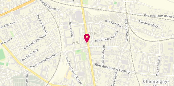 Plan de BERNARDO Alexandre, 59 Avenue de la République, 94500 Champigny-sur-Marne