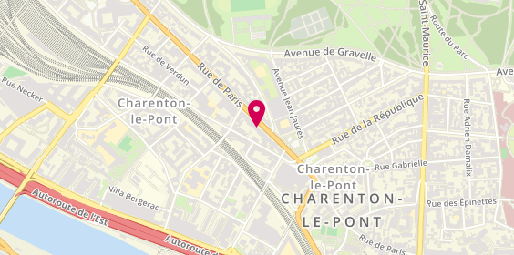 Plan de BELHASSEN Emmanuel, 93 Rue de Paris, 94220 Charenton-le-Pont