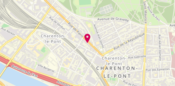 Plan de Harroch Amram, 95 Rue de Paris, 94220 Charenton-le-Pont