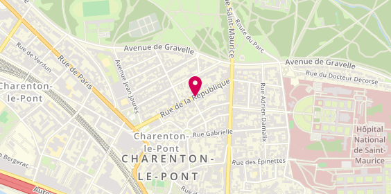 Plan de SOUMAGNAC Olivier, 20 Bis Rue de la République, 94220 Charenton-le-Pont