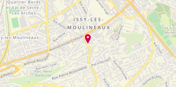Plan de BOYADJIAN Emmanuel, 1 Rue Etienne Dolet, 92130 Issy-les-Moulineaux