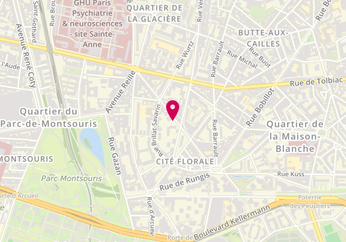 Plan de CHALACH Nadim, 29 Rue Boussingault, 75013 Paris