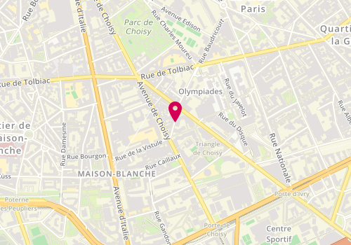Plan de BUI Dinh Thuc, 87 Rue Baudricourt, 75013 Paris