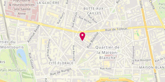 Plan de ABEHASSERA COHEN AVA, 15 Rue Guyton de Morveau, 75013 Paris