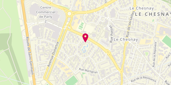 Plan de TAVERNIER Guillaume, 3 Square Montmorency, 78150 Le Chesnay-Rocquencourt