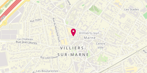 Plan de JANISSET MASSE Nathalie, 3 Rue du Puits Mottet, 94350 Villiers-sur-Marne