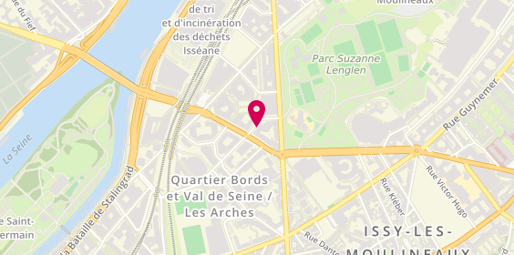 Plan de CHIROUZE Marine, 8 Rue Maurice Berteaux, 92130 Issy-les-Moulineaux