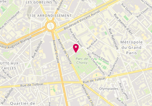 Plan de GOMEZ Valentin, 11 Rue Georges Eastman, 75013 Paris