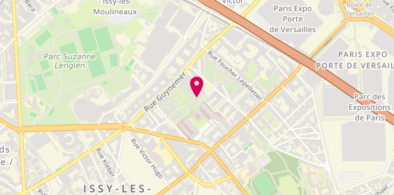 Plan de RODRIGUEZ MONTERO Sonia, 14 Rue Maurice Champeau, 92130 Issy-les-Moulineaux