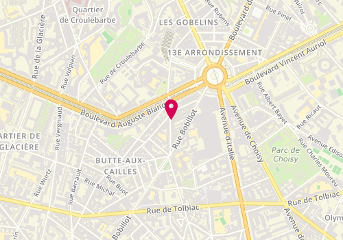Plan de Nghiem Xuan Cung, 9 Rue du Moulin des Prés, 75013 Paris
