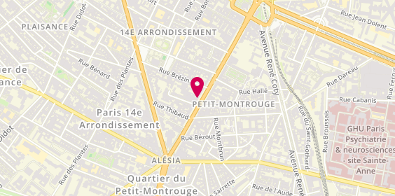 Plan de BRES Agathe, 52 Avenue du Général Leclerc, 75014 Paris