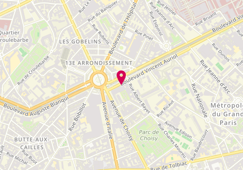 Plan de MIALON Laurent, 205 Boulevard Vincent Auriol, 75013 Paris