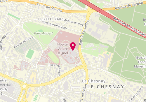 Plan de GENTHON Timothée, 177 Rue de Versailles, 78157 Le Chesnay-Rocquencourt