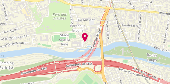 Plan de SKINAZI Maud, 43 Rue du Port, 94130 Nogent-sur-Marne