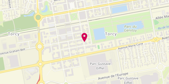 Plan de CARRET Laurence, 75 Boulevard Antoine Giroust, 77600 Bussy-Saint-Georges