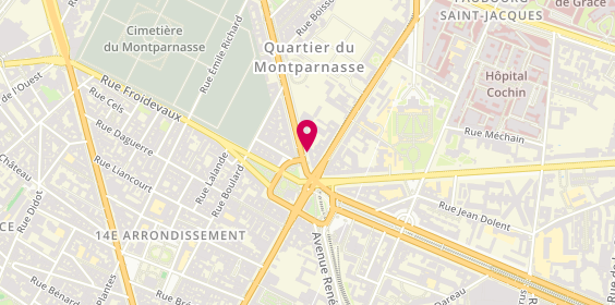 Plan de LETELLIER Laurent, 295 Boulevard Raspail, 75014 Paris