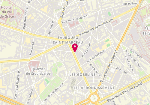 Plan de CTORZA Williams, 39 Avenue des Gobelins, 75013 Paris