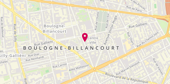 Plan de VIGNERON Laurent, 139 Boulevard Jean Jaurès, 92100 Boulogne-Billancourt