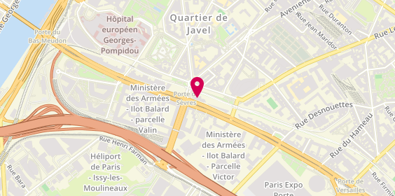 Plan de LÉVY Allan, 1 C Boulevard Victor, 75015 Paris