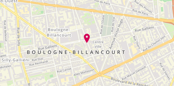 Plan de SIMON Agnès, 132 Boulevard Jean Jaurès, 92100 Boulogne-Billancourt
