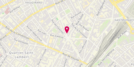 Plan de BRETHAUX Jacynthe, 55 Rue Paul Barruel, 75015 Paris
