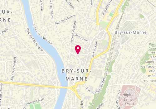 Plan de LYCONG Jean Pierre, 5 Rue de la Republique, 94360 Bry-sur-Marne